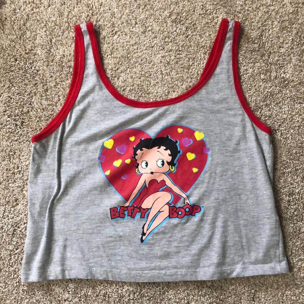 Betty Boop Crop Top